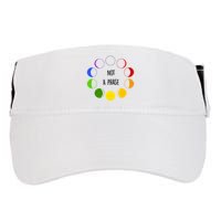 Bi Pride Not A Phase Bisexual Adult Drive Performance Visor