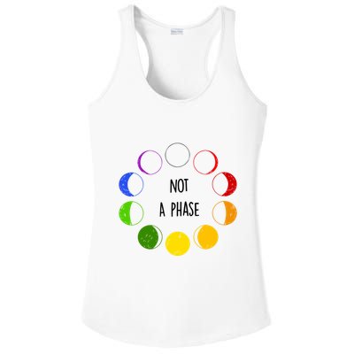 Bi Pride Not A Phase Bisexual Ladies PosiCharge Competitor Racerback Tank