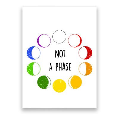 Bi Pride Not A Phase Bisexual Poster