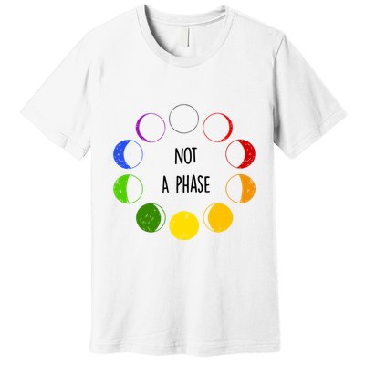Bi Pride Not A Phase Bisexual Premium T-Shirt