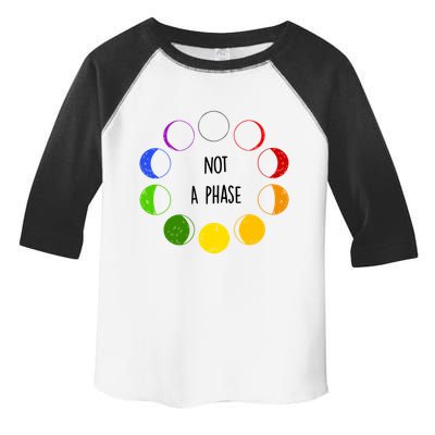 Bi Pride Not A Phase Bisexual Toddler Fine Jersey T-Shirt