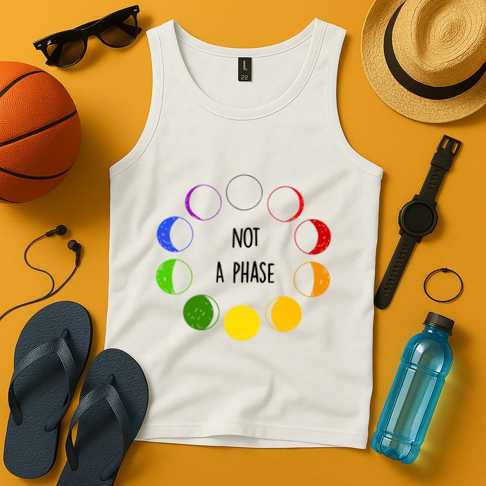 Bi Pride Not A Phase Bisexual Tank Top