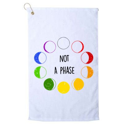 Bi Pride Not A Phase Bisexual Golf Towel