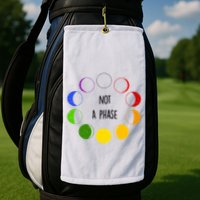Bi Pride Not A Phase Bisexual Golf Towel