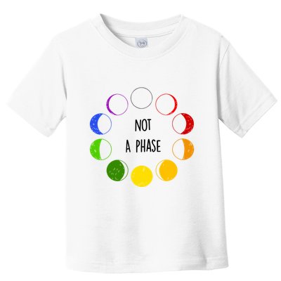 Bi Pride Not A Phase Bisexual Toddler T-Shirt