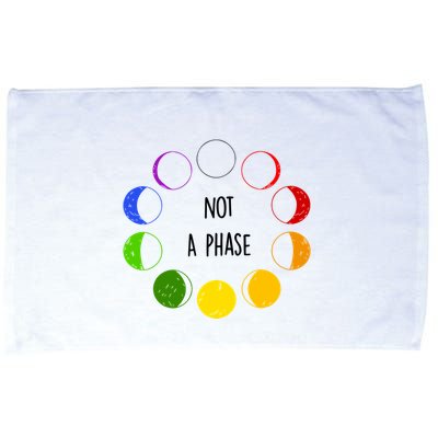 Bi Pride Not A Phase Bisexual Microfiber Hand Towel