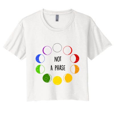 Bi Pride Not A Phase Bisexual Crop Top