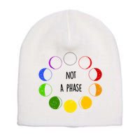 Bi Pride Not A Phase Bisexual Short Acrylic Beanie