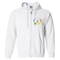 Bi Pride Not A Phase Bisexual Full Zip Hoodie