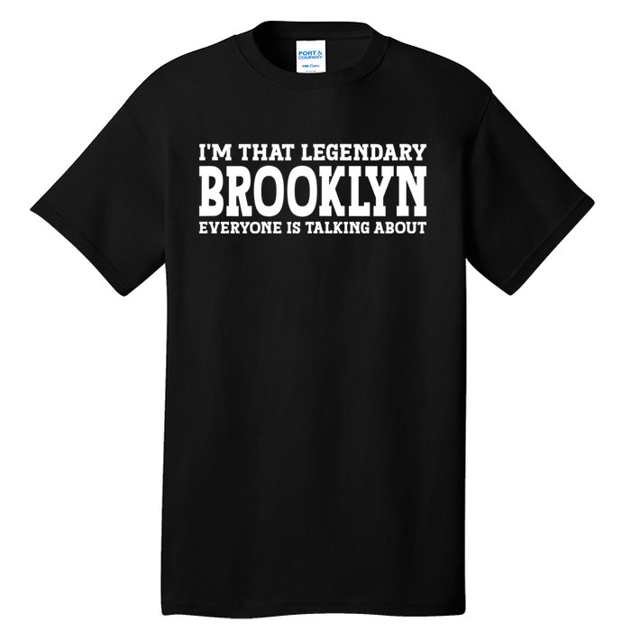 Brooklyn Personal Name Women Girl Funny Brooklyn Tall T-Shirt