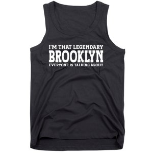 Brooklyn Personal Name Women Girl Funny Brooklyn Tank Top