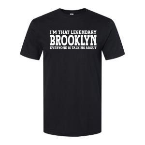 Brooklyn Personal Name Women Girl Funny Brooklyn Softstyle CVC T-Shirt