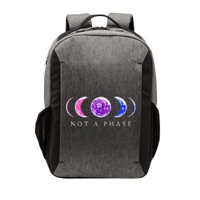 Bi Pride Not A Phase Bisexual Pride Moon Vector Backpack