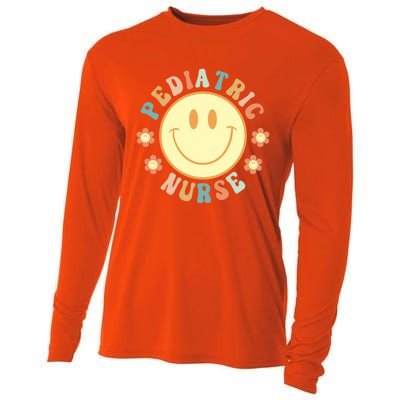 Best Pediatric Nurse Pediatric Nursing Peds Nurse Picu Gift Cooling Performance Long Sleeve Crew