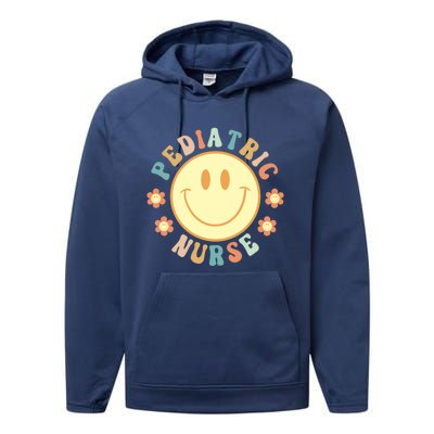 Best Pediatric Nurse Pediatric Nursing Peds Nurse Picu Gift Performance Fleece Hoodie