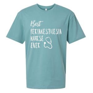 Best Perianesthesia Nurse Ever National Nurses Week Gift Sueded Cloud Jersey T-Shirt