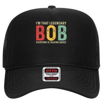 Bob Personal Name First Name Funny Bob Saying Bob Meme Trucker Hat