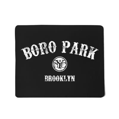 Boro Park New York Hoodie | Brooklyn Borough Park Mousepad