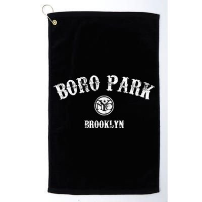 Boro Park New York Hoodie | Brooklyn Borough Park Platinum Collection Golf Towel