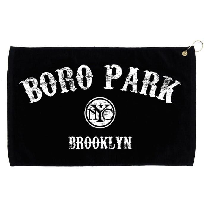 Boro Park New York Hoodie | Brooklyn Borough Park Grommeted Golf Towel