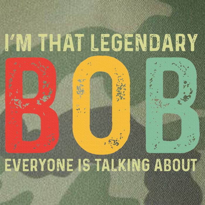 Bob Personal Name First Name Funny Bob Saying Bob Meme Legacy Tie Dye Trucker Hat