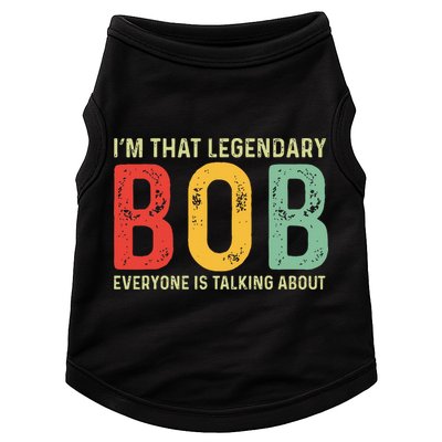 Bob Personal Name First Name Funny Bob Saying Bob Meme Doggie Tank