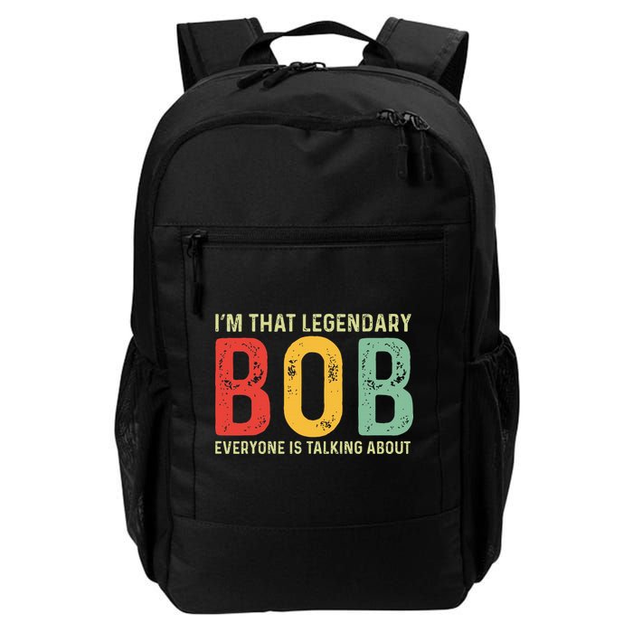 Bob Personal Name First Name Funny Bob Saying Bob Meme Backpack