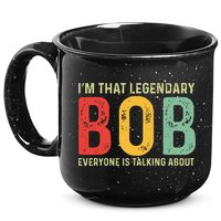 Bob Personal Name First Name Funny Bob Saying Bob Meme 15oz Campfire Ceramic Mug