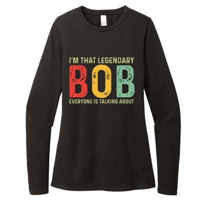 Bob Personal Name First Name Funny Bob Saying Bob Meme Womens CVC Long Sleeve Shirt