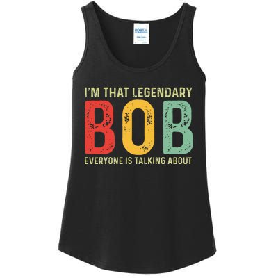 Bob Personal Name First Name Funny Bob Saying Bob Meme Ladies Essential Tank