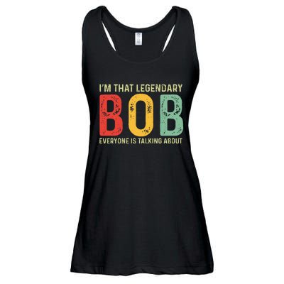 Bob Personal Name First Name Funny Bob Saying Bob Meme Ladies Essential Flowy Tank