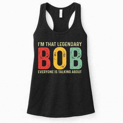 Bob Personal Name First Name Funny Bob Saying Bob Meme Womens Tank Top