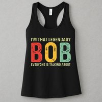 Bob Personal Name First Name Funny Bob Saying Bob Meme Womens Tank Top