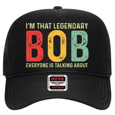 Bob Personal Name First Name Funny Bob Saying Bob Meme Trucker Hat