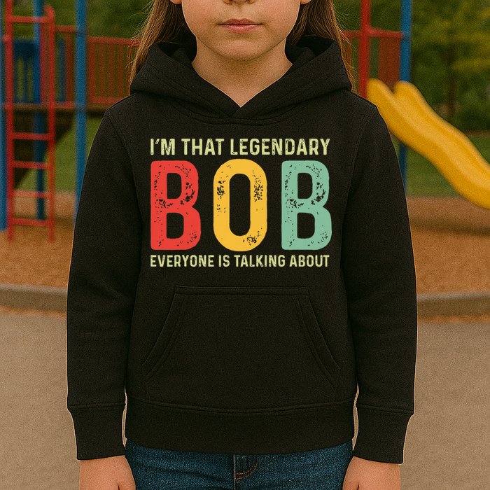 Bob Personal Name First Name Funny Bob Saying Bob Meme Kids Hoodie