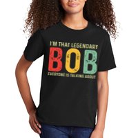 Bob Personal Name First Name Funny Bob Saying Bob Meme Kids T-Shirt