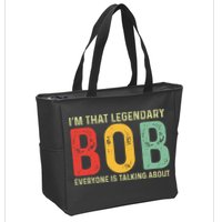 Bob Personal Name First Name Funny Bob Saying Bob Meme Zip Tote Bag