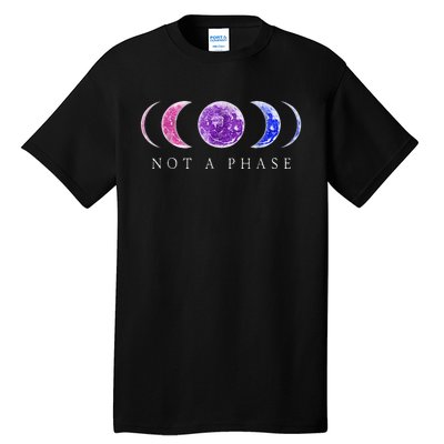 Bi Pride Not a Phase Bisexual Gift for LGBT Tall T-Shirt