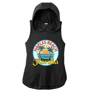 Beach Please Naples Beach Florida Beach Spring Break Gift Ladies PosiCharge Tri-Blend Wicking Draft Hoodie Tank