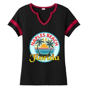 Beach Please Naples Beach Florida Beach Spring Break Gift Ladies Halftime Notch Neck Tee