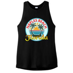 Beach Please Naples Beach Florida Beach Spring Break Gift Ladies PosiCharge Tri-Blend Wicking Tank