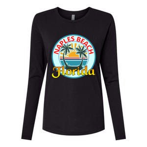 Beach Please Naples Beach Florida Beach Spring Break Gift Womens Cotton Relaxed Long Sleeve T-Shirt