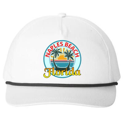 Beach Please Naples Beach Florida Beach Spring Break Gift Snapback Five-Panel Rope Hat