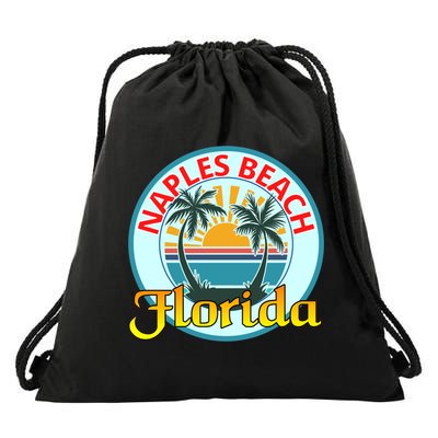 Beach Please Naples Beach Florida Beach Spring Break Gift Drawstring Bag