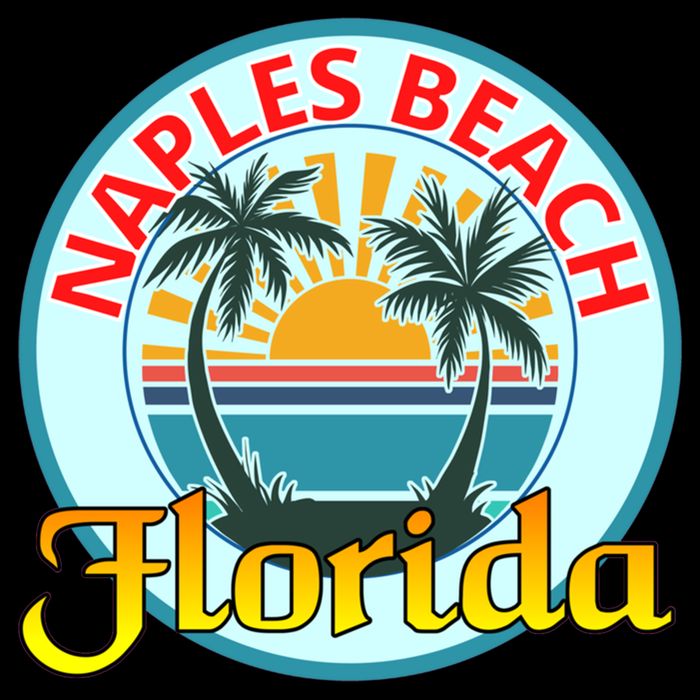 Beach Please Naples Beach Florida Beach Spring Break Gift Drawstring Bag