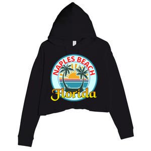 Beach Please Naples Beach Florida Beach Spring Break Gift Crop Fleece Hoodie