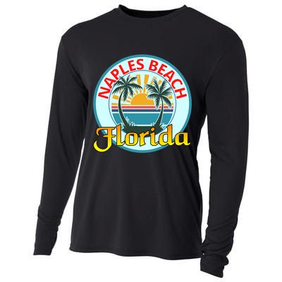Beach Please Naples Beach Florida Beach Spring Break Gift Cooling Performance Long Sleeve Crew