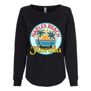 Beach Please Naples Beach Florida Beach Spring Break Gift Womens California Wash Sweatshirt