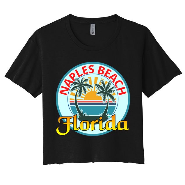 Beach Please Naples Beach Florida Beach Spring Break Gift Crop Top