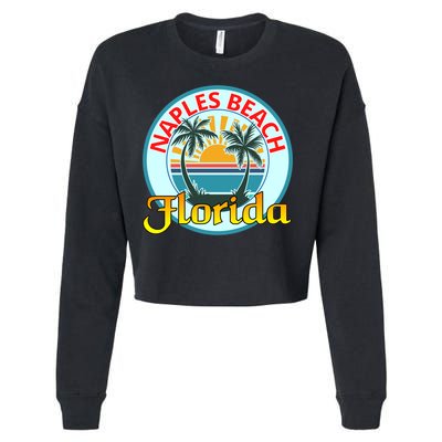 Beach Please Naples Beach Florida Beach Spring Break Gift Cropped Pullover Crew